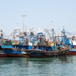 photo du port de Dakhla sans les odeurs….
