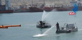 سلطات أكادير تعترض تسرب الأطنان من النفط في عملية محاكاة