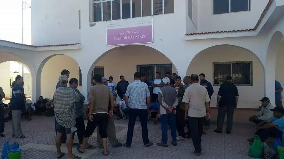 كلايريس ..خلاف حول سن إقتطاع لجمعية مهنية يخرج بحارة الصيد لإحتجاج