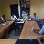 إجتماع اللجنة المينائية بميناء طانطان الذي دعت إليه الجامعة الوطنية لمهنيي الصيد الساحلي بالمغرب أكتوبر 2018 (1)