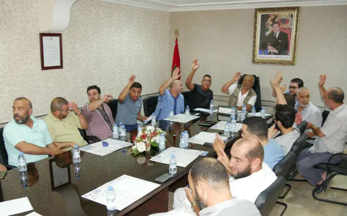 تجار ومصدري المنتوجات البحرية ببني انصار يجددون هياكل جمعيتهم المهنية
