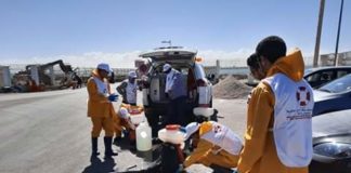 جمعية البحث و الإنقاد بالداخلة تراهن على استمرارية حملات التطهير و التعقيم بميناء المدينة