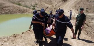 التحقيقات تتواصل في حادث غرق ثلاثة شبان ببرشيد
