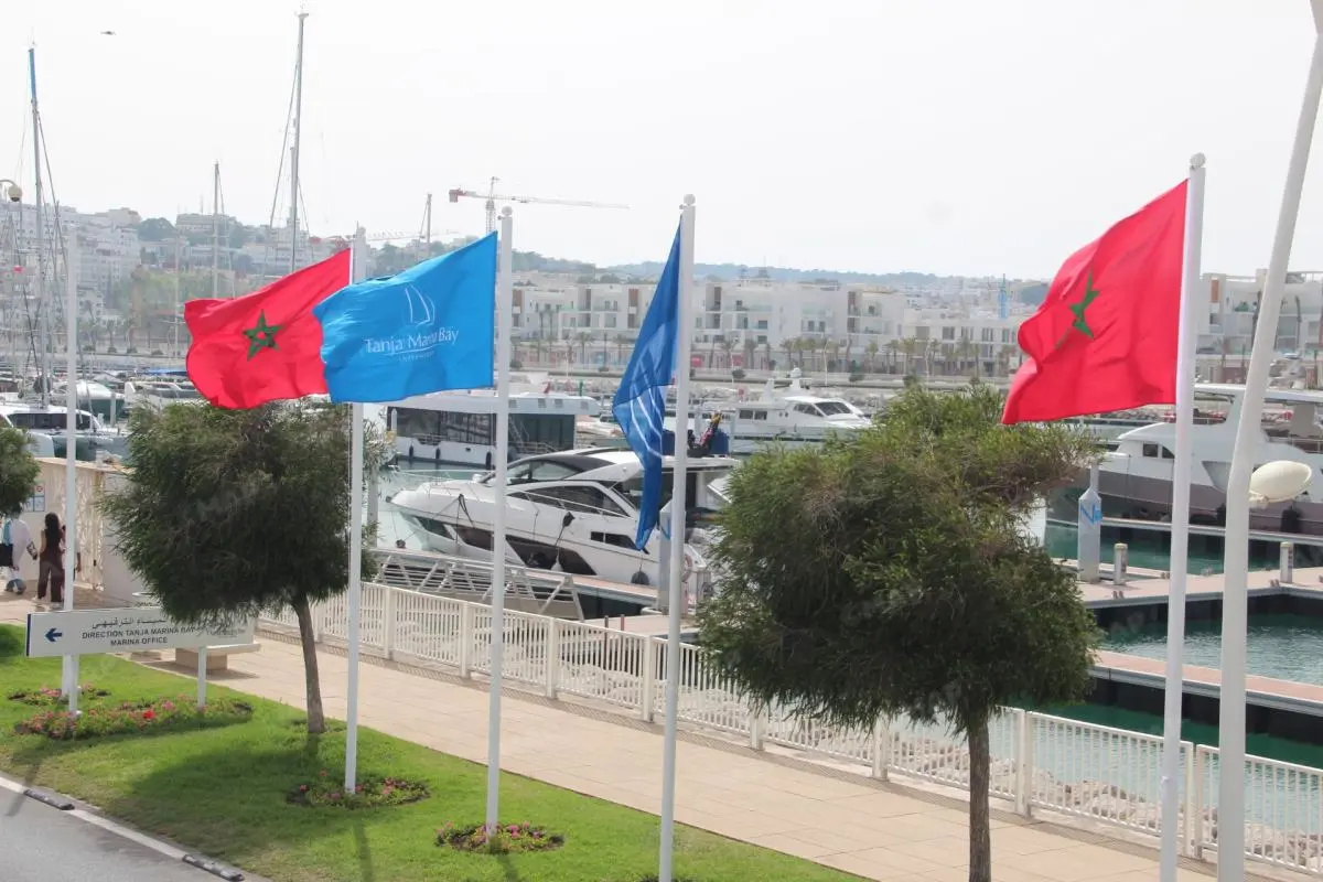 رفع شارة اللواء الأزرق بميناء “طنجة مارينا باي” و شواطئ بالواجهة الأطلسية