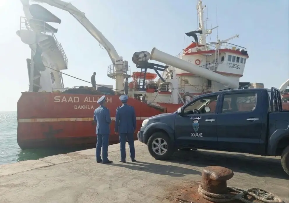 بعد أكثر من عامين على التشطيب .. لماذا لا تزال سفينة «سعد الله» بميناء الداخلة؟